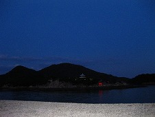 広島県　夜の鞆の浦